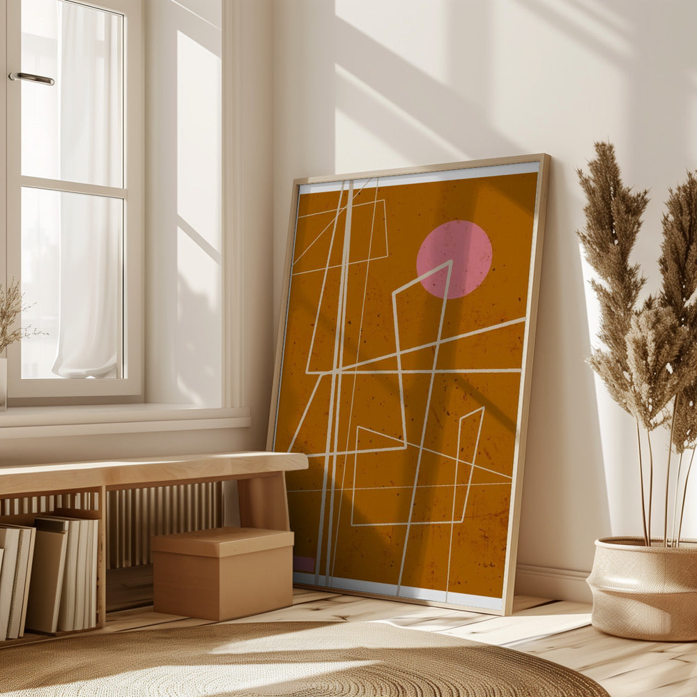 Angular Lines no 10 Poster